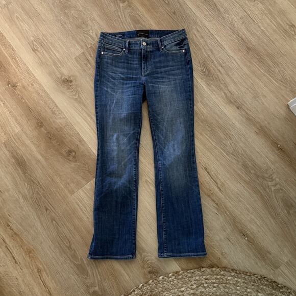 White House Black Market Mid Rise Jeans Womens Size 4 Petite 4P Bootcut WHBM - Picture 13 of 13